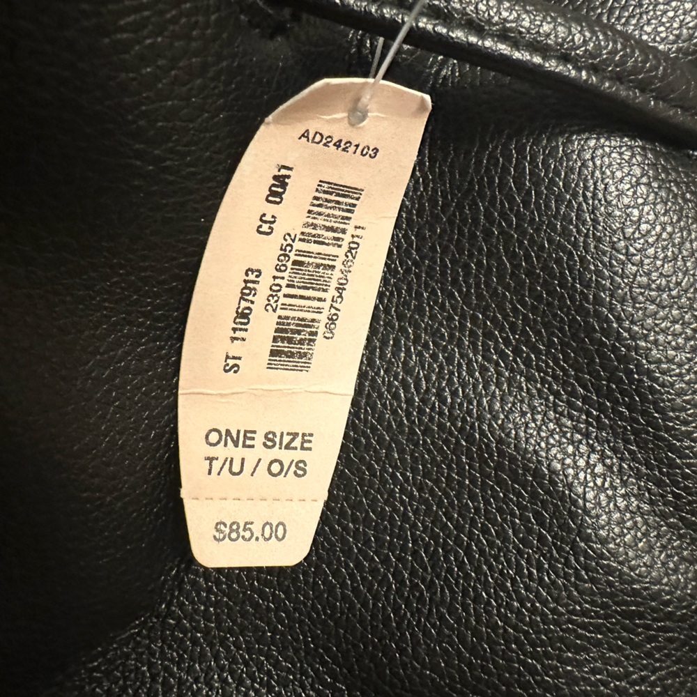 Victorias‎ Secret black fringe bag-NWT - Picture 5 of 5